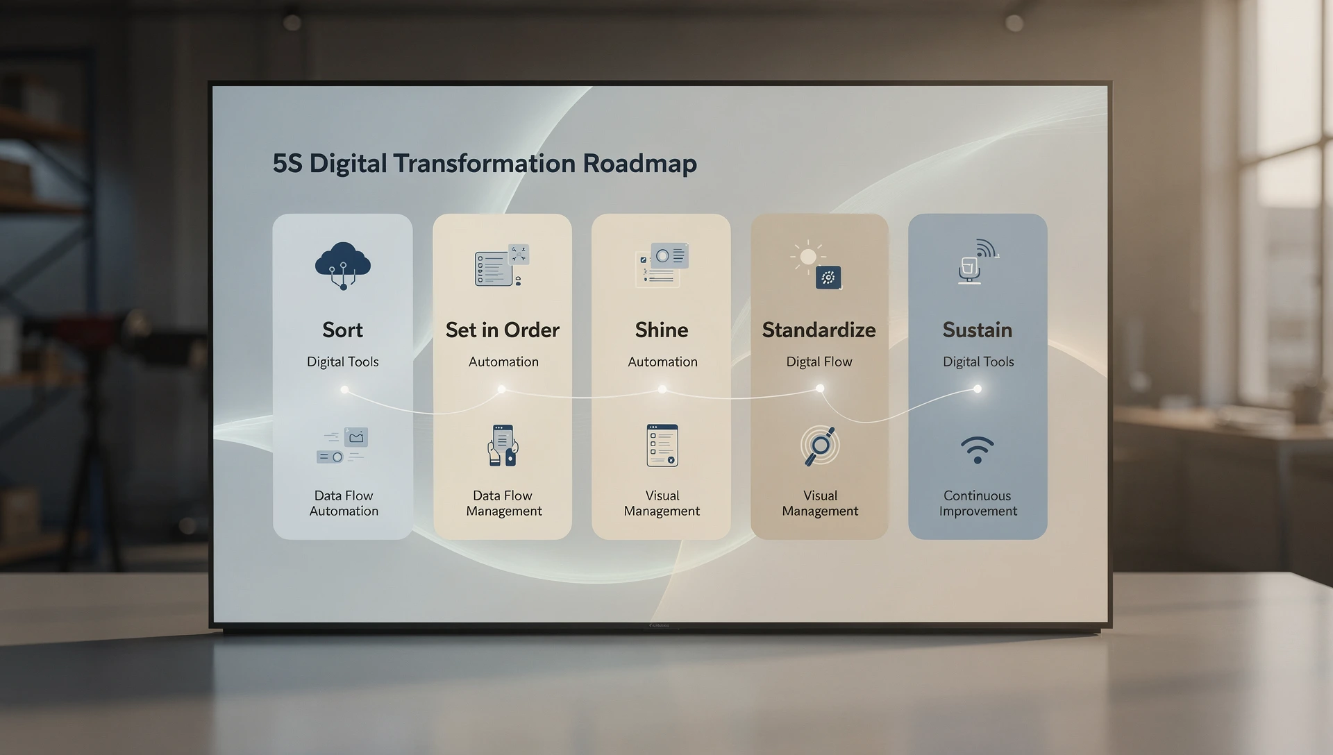 5S dijital dönüşüm yol haritası